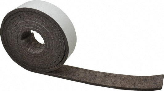 Select 1/4X2X10'ADHF3 1/4 Inch Thick x 2 Inch Wide x 10 Ft. Long, Felt Stripping