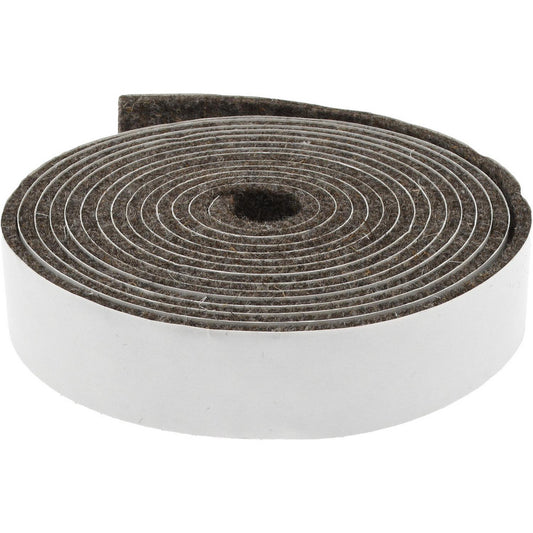 Select 1/8X1X10'ADF13 1/8 Inch Thick x 1 Inch Wide x 10 Ft. Long, Felt Stripping