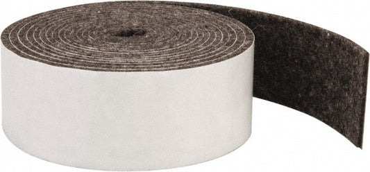 Select 1/8X1.5X10'A13 1/8 Inch Thick x 1-1/2 Inch Wide x 10 Ft. Long, Felt Stripping