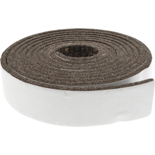 Select 1/4X1.5X10'A13 1/4 Inch Thick x 1-1/2 Inch Wide x 10 Ft. Long, Felt Stripping