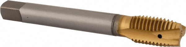 OSG 2692905 Spiral Point Tap M16x2 Metric, 3 Flutes, Plug Chamfer, 6H Class of Fit, HSS-E Vanadium, TiN Coated