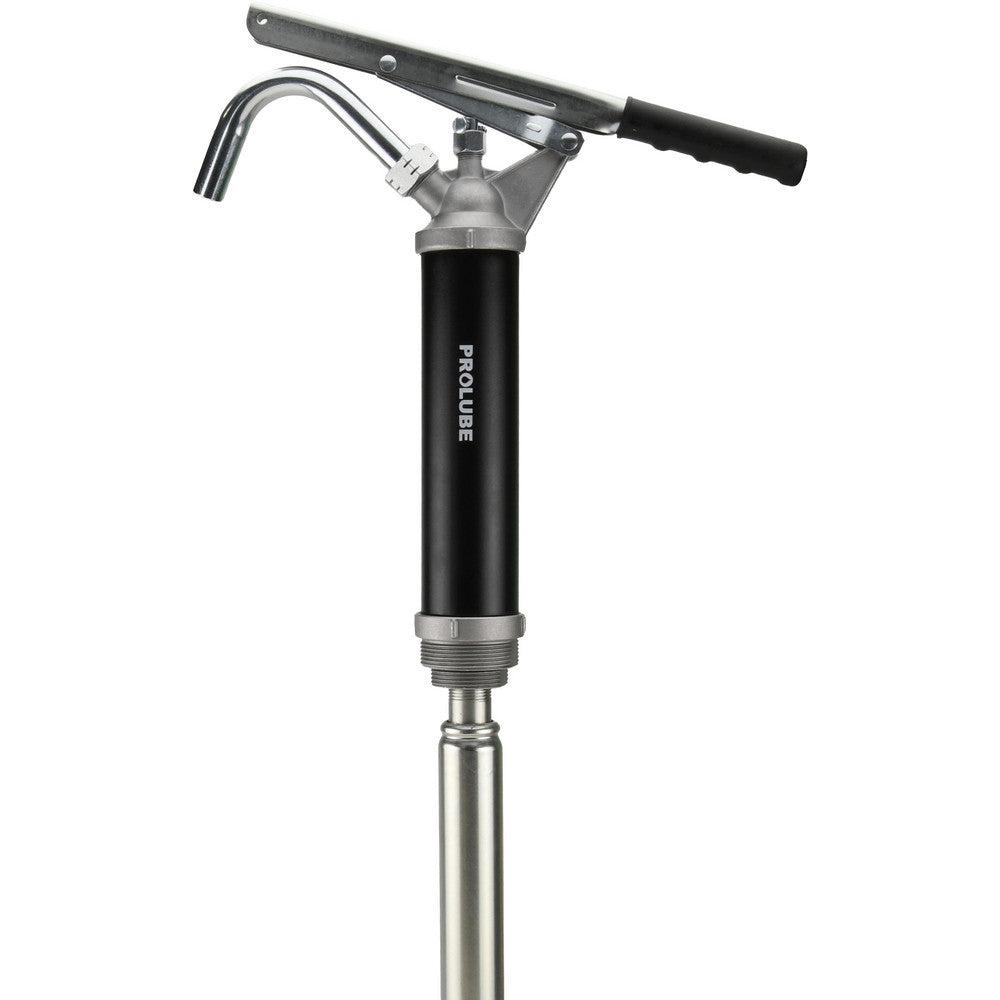 Pro-Lube LBP/04 Lever Hand Drum Pump 0.10 oz/Stroke, Oil Lubrication, Aluminum & Steel