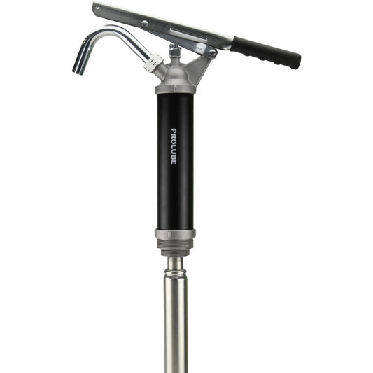 Pro-Lube LBP/04 Lever Hand Drum Pump 0.10 oz/Stroke, Oil Lubrication, Aluminum & Steel