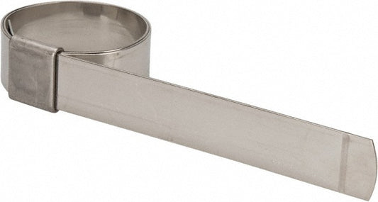 Ideal Tridon HBCP5S Band Clamp Preformed Center Punch Type Clamps, 5/8" Wide, 0.025" Thick, 201  Stainless Steel
