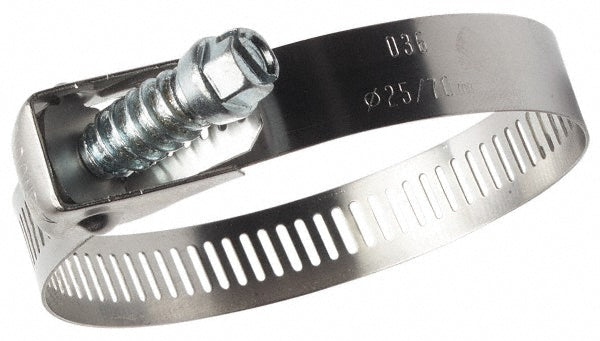 Ideal Tridon M550280106 Worm Gear Clamp SAE 280, 14-1/4 to 18" Dia, Stainless Steel Band