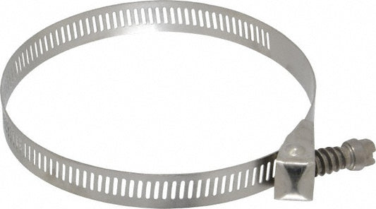 Ideal Tridon M550056706 Worm Gear Clamp SAE 56, 1 to 4" Dia, Stainless Steel Band