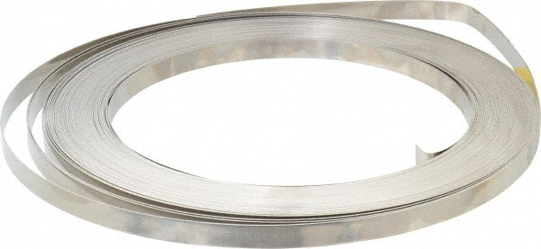 Ideal Tridon ST204 Band Clamp Banding Strap Roll, 1/2" Wide, 0.03" Thick, 201  Stainless Steel
