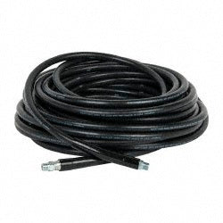 Continental ContiTech 20023583 100' Long, 3/8" Fitting, Swivel Fitting, 0 to 250&degF, Synthetic Rubber High Temp & High Pressure Hose