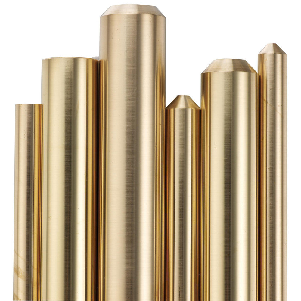 Value Collection RNDRD-0.1875-72 Brass Round Rod 3/16" Dia, 72" Long, Alloy 360