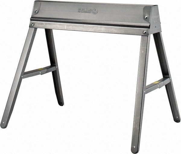 EBCO TOOLS INC. SS-29 Folding Sawhorse 23-3/4" Wide, Galvanized Steel