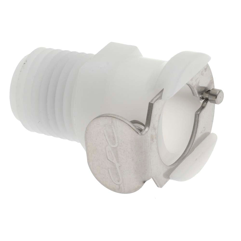 CPC Colder Products PLCD10004 1/4" Nominal Flow, 1/4 NPT Thread, Male, Inline Threaded-Female Socket
