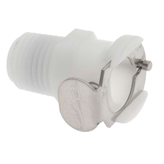 CPC Colder Products PLCD10004 1/4" Nominal Flow, 1/4 NPT Thread, Male, Inline Threaded-Female Socket