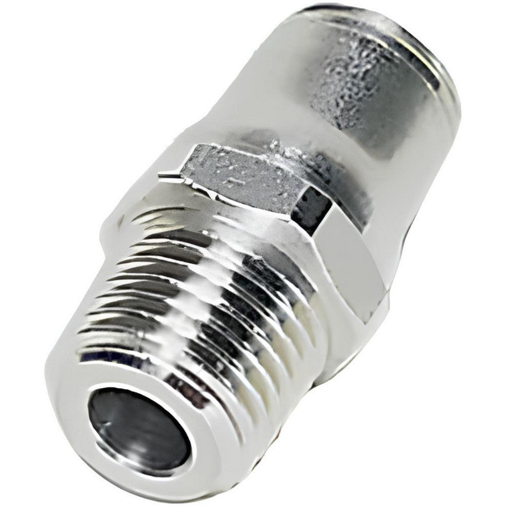 Legris 3805 60 18 Push-To-Connect Tube to Male & Tube to Male NPT Tube Fitting Male Connector, 3/8" Thread, 3/8" OD