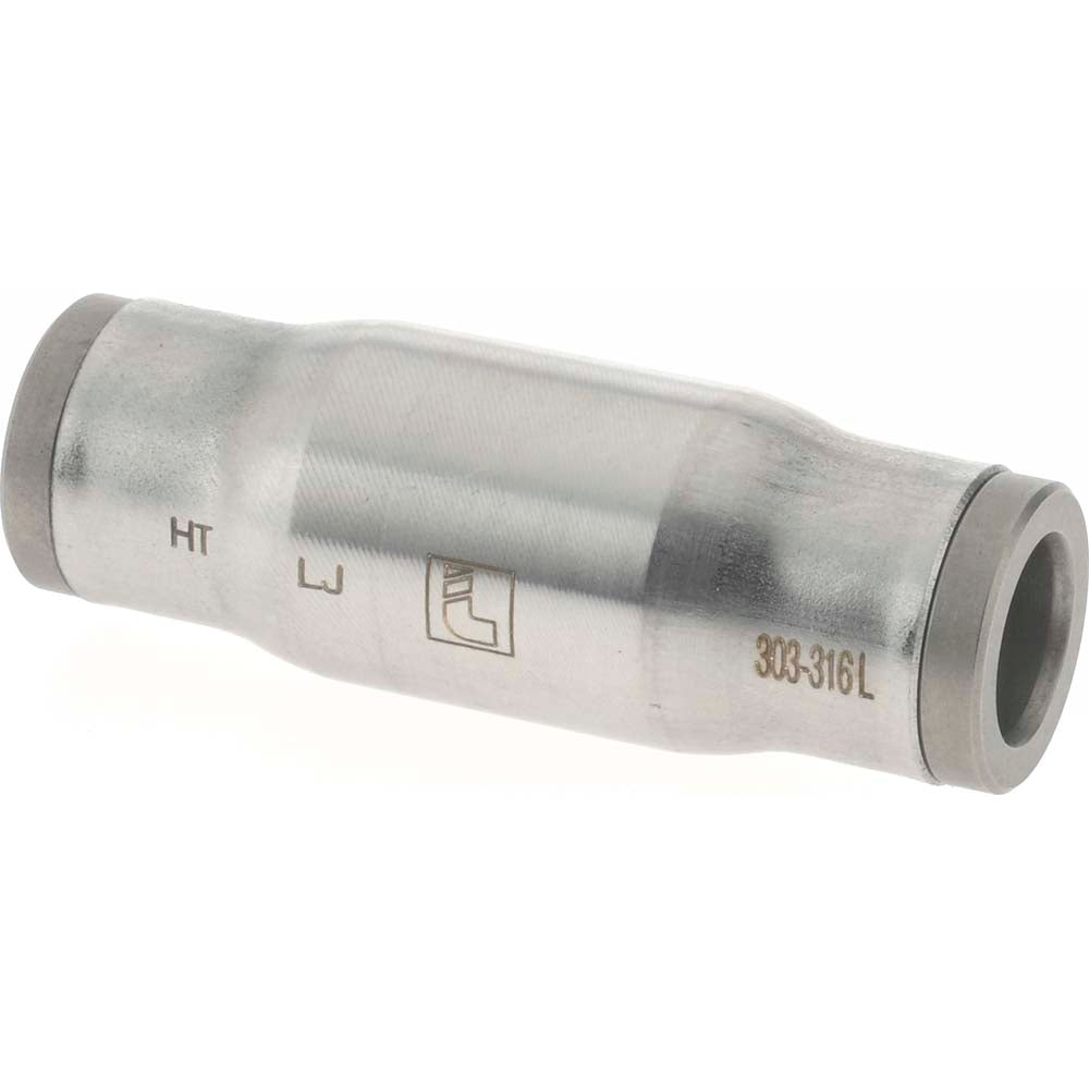 Legris 3806 56 00 Push-To-Connect Tube to Tube Tube Fitting Union, Straight, 1/4" OD