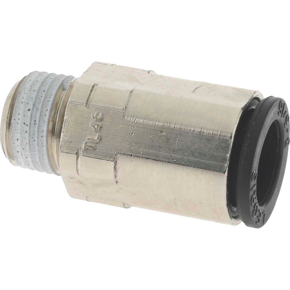 Legris 3175 08 11 Push-to-Connect Tube x MNPT Fitting Connector, NPT, 5/16" OD