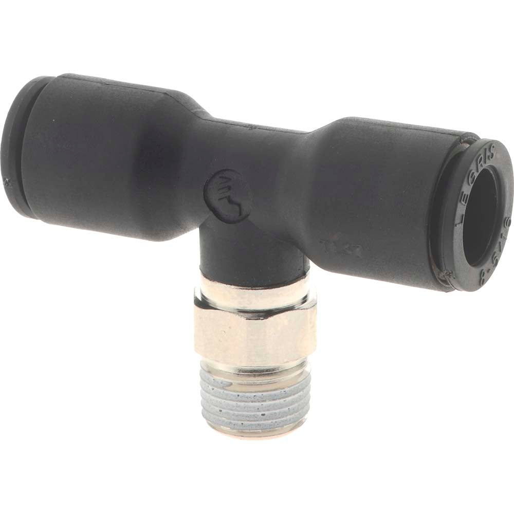 Legris 3108 08 11 Push-To-Connect Tube Fitting Male Branch Tee, 1/8" Thread, 5/16" OD