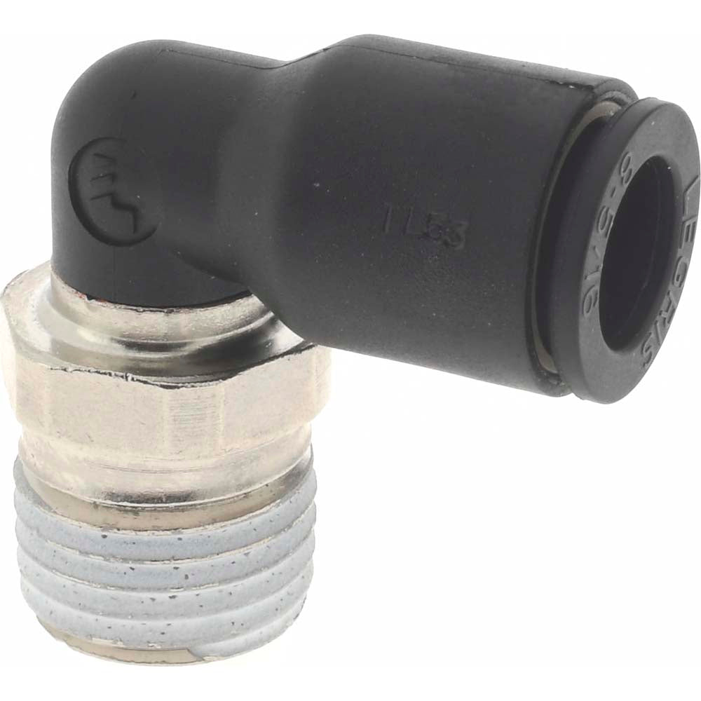 Legris 3109 08 14 Push-To-Connect Tube Fitting Male Elbow, 1/4" Thread, 5/16" OD