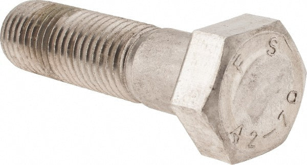Value Collection 830902BR Hex Head Cap Screw M20x2.5, 75.00 mm Length Under Head, Grade 18-8 & Austenitic Grade A2 Stainless Steel