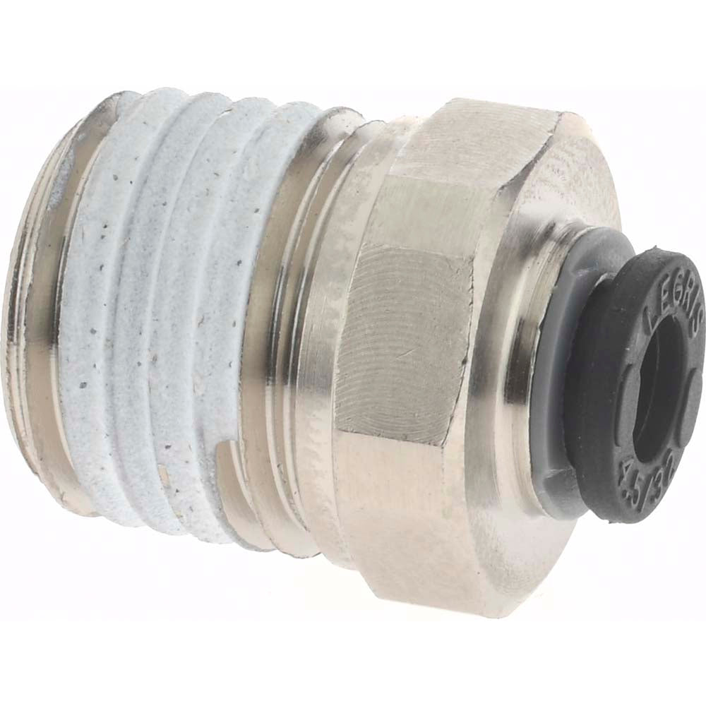 Legris 3175 04 14 Push-To-Connect Tube to Male NPT Tube Fitting Connector, 1/4" Thread, 5/32" OD