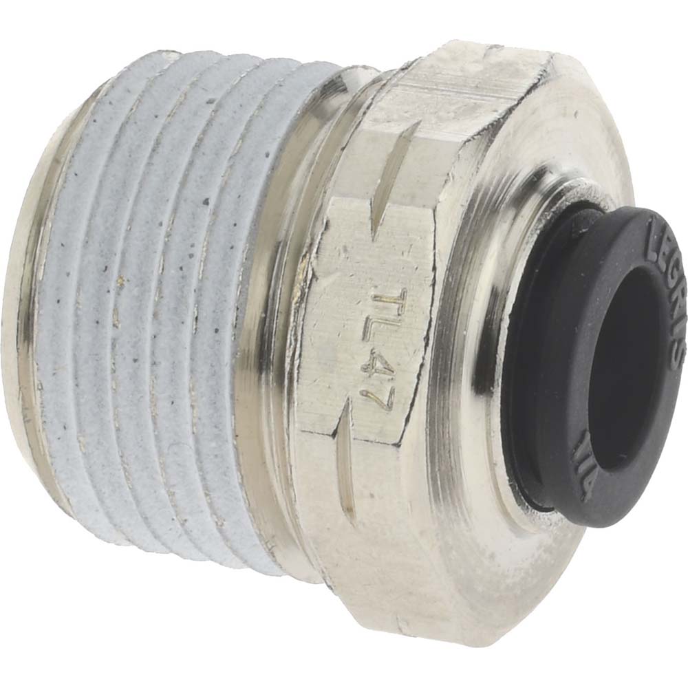 Legris 3175 56 18 Push-to-Connect Tube x MNPT Fitting Connector, NPT, 1/4" OD