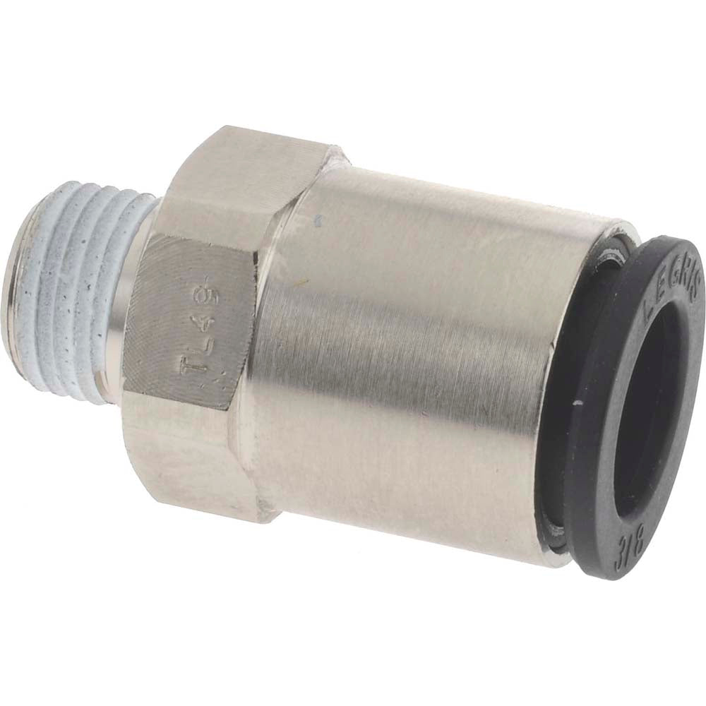 Legris 3175 60 11 Push-to-Connect Tube x MNPT Fitting Connector, NPT, 3/8" OD