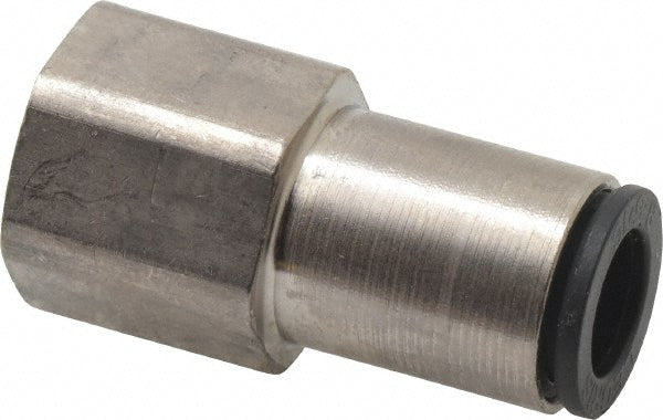 Legris 3014 08 14 Push-To-Connect Tube Fitting Connector, Straight, 1/4" Thread, 5/16" OD