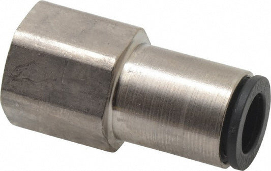 Legris 3014 08 14 Push-To-Connect Tube Fitting Connector, Straight, 1/4" Thread, 5/16" OD