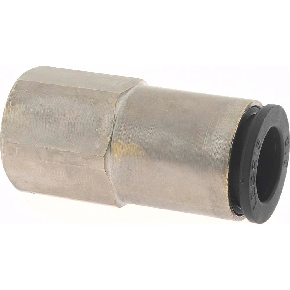 Legris 3014 60 14 Push-To-Connect Tube Fitting Connector, Straight, 1/4" Thread, 3/8" OD