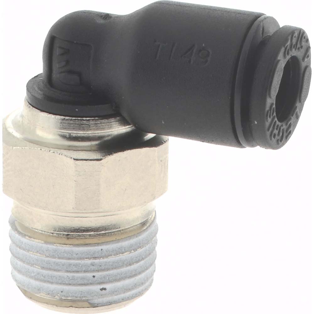 Legris 3109 04 11 Push-To-Connect Tube Fitting Male Elbow, 1/8" Thread, 5/32" OD