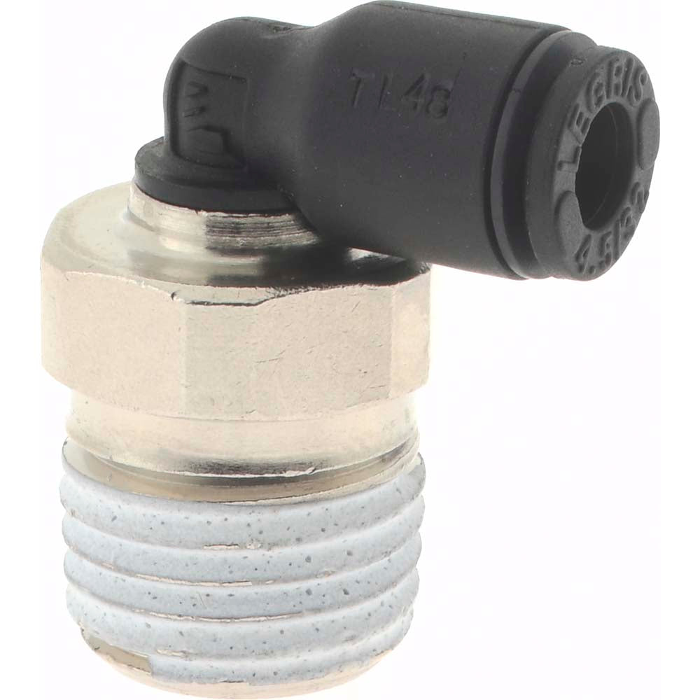 Legris 3109 04 14 Push-To-Connect Tube Fitting Male Elbow, 1/4" Thread, 5/32" OD