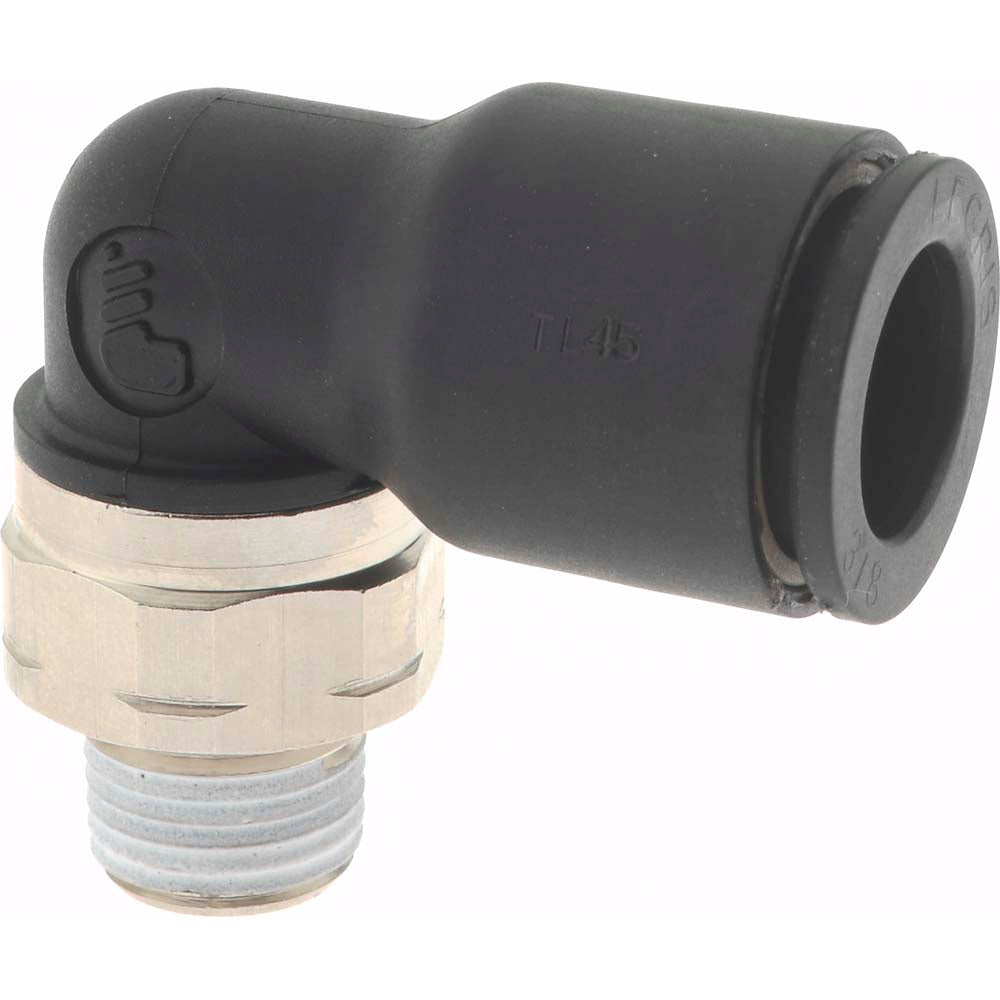 Legris 3109 60 11 Push-to-Connect Fitting Male Elbow, NPT, 3/8" OD
