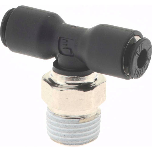 Legris 3108 53 11 Push-To-Connect Tube Fitting Male Branch Tee, 1/8" Thread, 1/8" OD