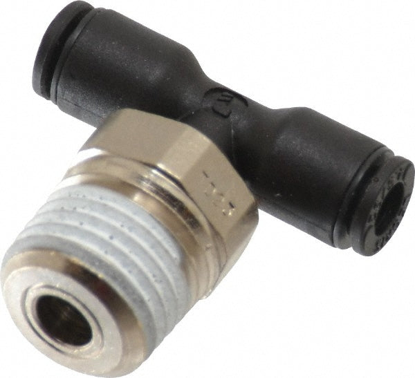 Legris 3108 04 14 Push-To-Connect Tube Fitting Male Branch Tee, 1/4" Thread, 5/32" OD