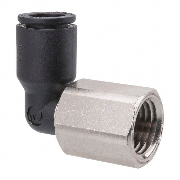 Legris 3009 08 14 Push-To-Connect Tube Fitting Female Elbow, 1/4" Thread, 5/16" OD