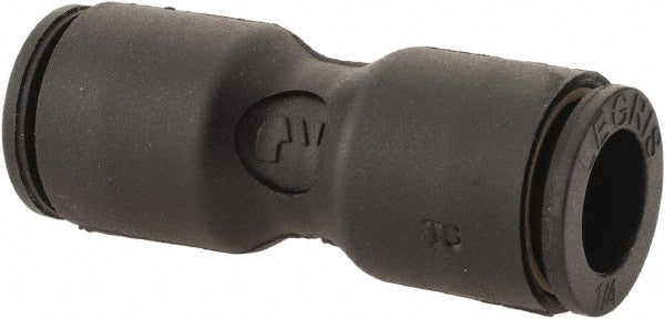 Legris 3106 56 00 Push-To-Connect Tube to Tube Tube Fitting Union, 1/4" OD