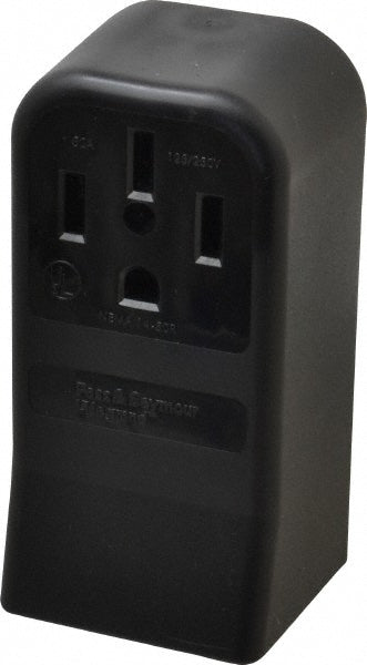 Pass & Seymour 3854 Straight Blade Single Receptacle NEMA 14-50R, 50 Amps, Self-Grounding