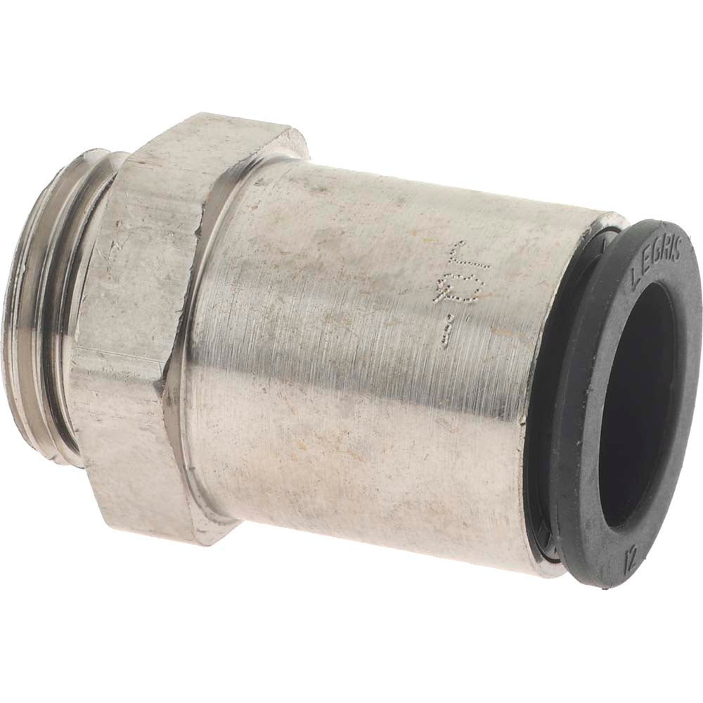 Legris 3101 12 17 Push-To-Connect Tube Fitting Connector, 3/8" Thread