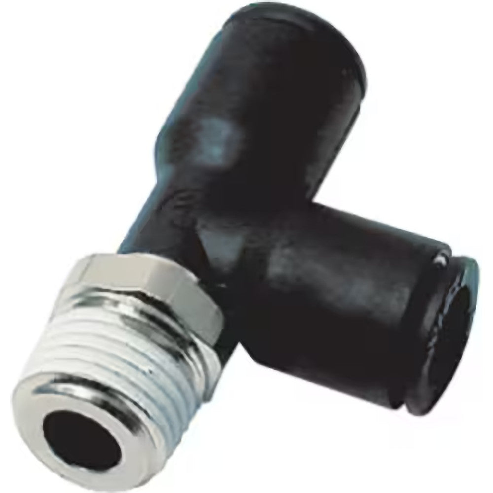 Legris 3103 06 13 Push-To-Connect Tube Fitting Male Run Tee, 1/4" Thread