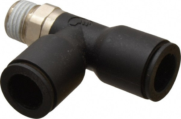 Legris 3103 12 13 Push-To-Connect Tube Fitting Male Run Tee, 1/4" Thread
