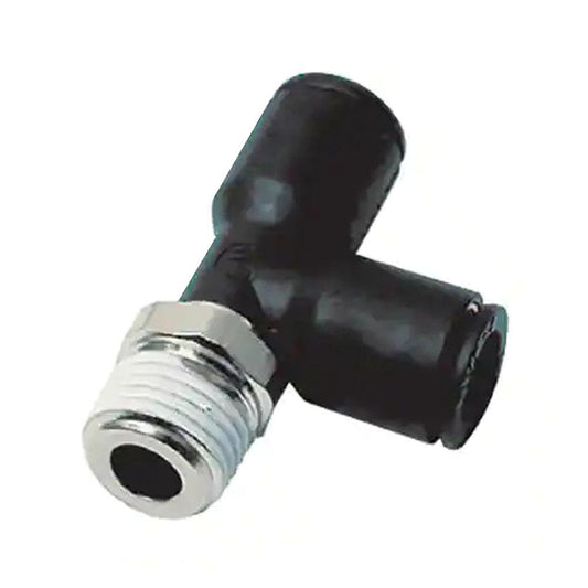 Legris 3103 12 21 Push-To-Connect Tube Fitting Male Run Tee, 1/2" Thread