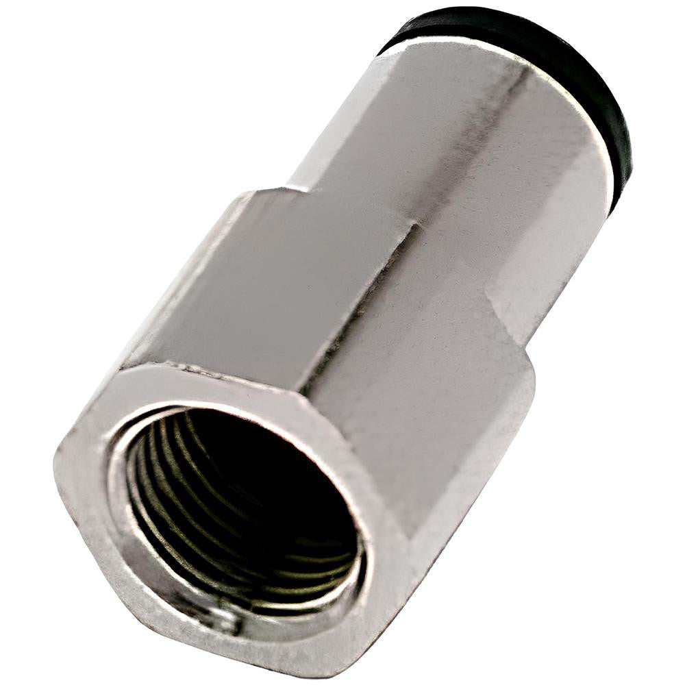 Legris 3114 12 17 Push-To-Connect Tube Fitting Connector, Straight, 3/8" Thread