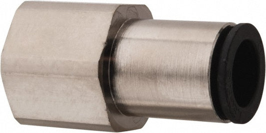 Legris 3114 12 21 Push-To-Connect Tube Fitting Connector, Straight, 1/2" Thread