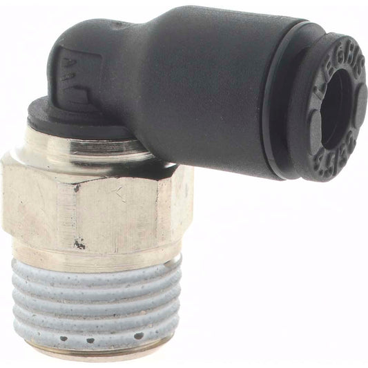 Legris 3109 04 10 Push-to-Connect Tube x Male BSPT Fitting Male Elbow, BSPT, 5/32" OD
