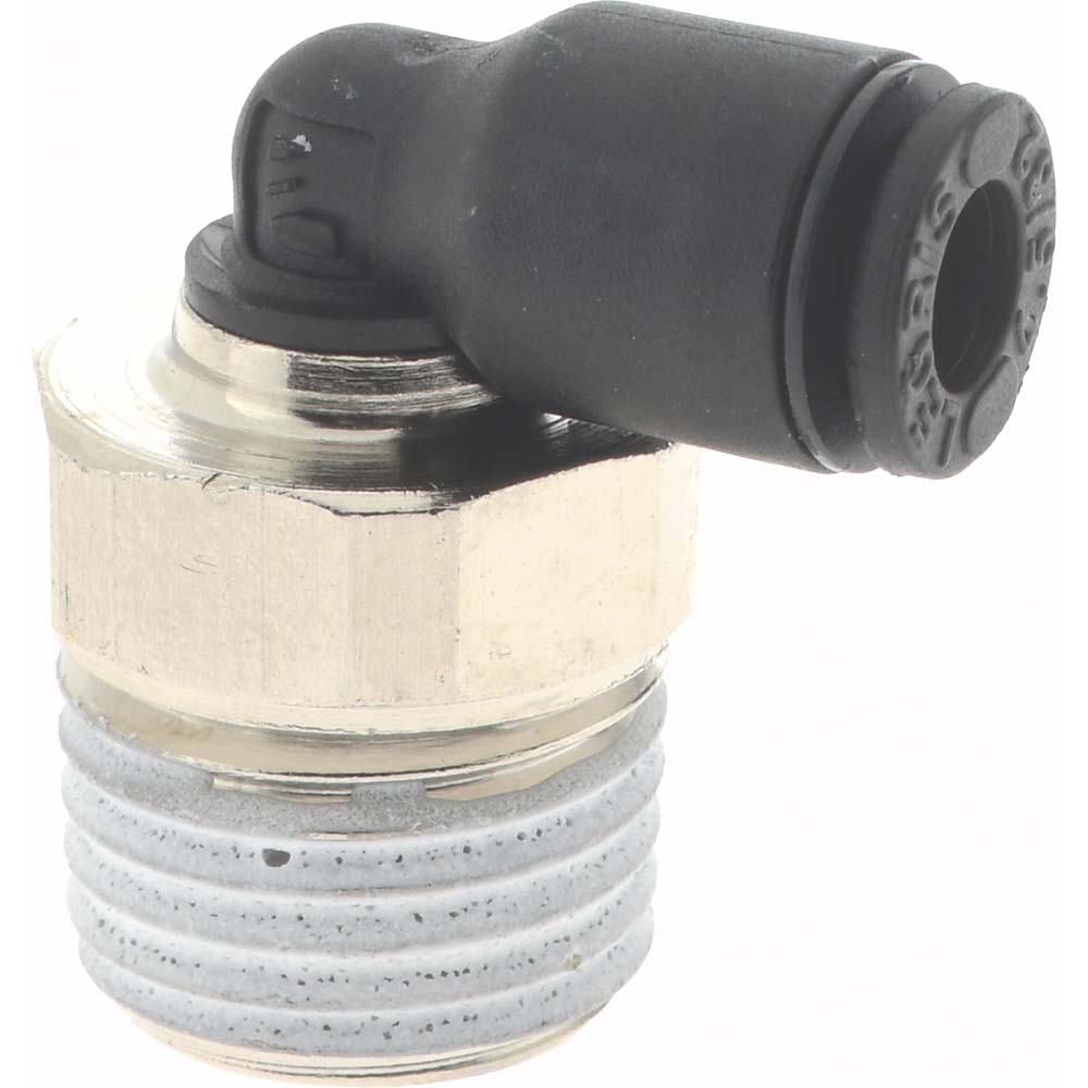 Legris 3109 04 13 Push-To-Connect Tube to Male BSPT Tube Fitting Male Elbow, 1/4" Thread, 5/32" OD