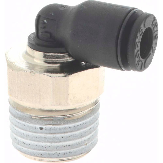 Legris 3109 04 13 Push-To-Connect Tube to Male BSPT Tube Fitting Male Elbow, 1/4" Thread, 5/32" OD