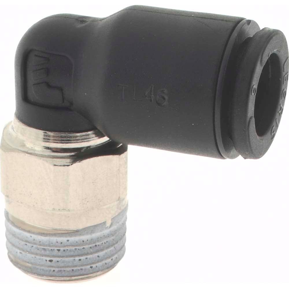 Legris 3109 06 10 Push-to-Connect Tube x Male BSPT Fitting Male Elbow, BSPT