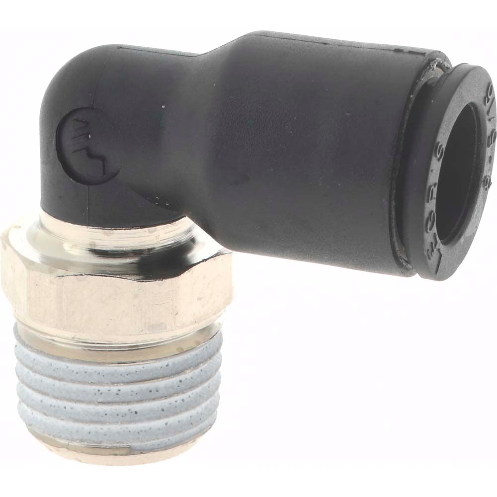 Legris 3109 08 13 Push-to-Connect Tube x Male BSPT Fitting Male Elbow, BSPT, 5/16" OD