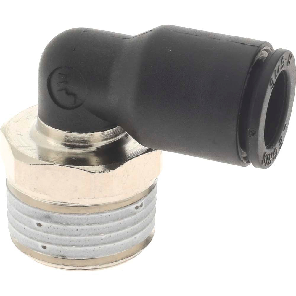 Legris 3109 08 17 Push-to-Connect Tube x Male BSPT Fitting Male Elbow, BSPT, 5/16" OD