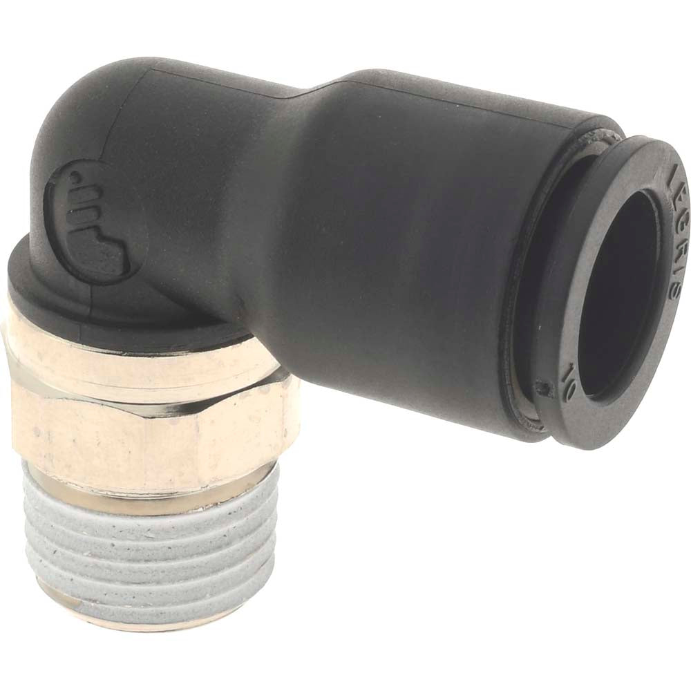 Legris 3109 10 13 Push-to-Connect Tube x Male BSPT Fitting Male Elbow, BSPT
