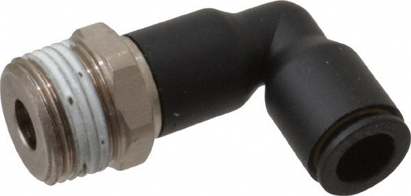 Legris 3129 08 17 Push-To-Connect Tube to Male BSPT Tube Fitting Extended Male Elbow, 3/8" Thread